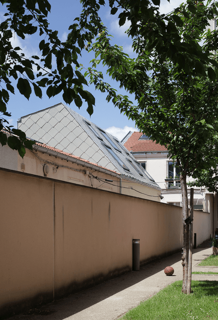 Elevation of a Family House in Bagnolet
